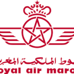 Logo van Royal Air Maroc.